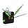 Lunghezza albero 18,5 mm Orologio al quarzo Movimento silenzioso + Lancette luminose Kit fai da te, Specifiche: Movimento+616