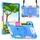 Per Samsung Galaxy Tab S7+ / S8+ / S7 FE Custodia per tablet con supporto per bracciale in silicone + PC (camouflage + blu) Per Samsung Galaxy Tab S7+ / S8+ / S7 FE Custodia per tablet con supporto per bracciale in silicone + PC (camouflage + blu)