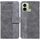 Per Tecno Pop 6 Custodia per cellulare in pelle con impronta geometrica in rilievo con impronte digitali (grigio) Per Tecno Pop 6 Custodia per cellulare in pelle con impronta geometrica in rilievo con impronte digitali (grigio)
