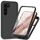 Per Samsung Galaxy S23 5G Custodia protettiva per telefono trasparente integrata a due strati in TPU + PC + PET (nero) Per Samsung Galaxy S23 5G Custodia protettiva per telefono trasparente integrata a due strati in TPU + PC + PET (nero)