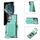 Per Samsung Galaxy S22 Ultra 5G Custodia per telefono RFID con trama rombica con cordino e specchio (verde menta) Per Samsung Galaxy S22 Ultra 5G Custodia per telefono RFID con trama rombica con cordino e specchio (verde menta)