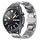 Per Samsung Galaxy watch3 45mm Cinturino in acciaio inossidabile con armatura in metallo (argento) Per Samsung Galaxy watch3 45mm Cinturino in acciaio inossidabile con armatura in metallo (argento)