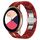 Per Samsung Galaxy Watch Active Armor Cinturino in metallo in acciaio inossidabile (rosso + oro) Per Samsung Galaxy Watch Active Armor Cinturino in metallo in acciaio inossidabile (rosso + oro)