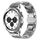Per Samsung Galaxy Watch4 / Watch4 Cinturino per orologio in acciaio inossidabile con armatura classica (argento) Per Samsung Galaxy Watch4 / Watch4 Cinturino per orologio in acciaio inossidabile con armatura classica (argento)