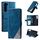 Per Samsung Galaxy S23 5G Skin Feel Custodia in pelle per giunture (blu)