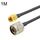 Cavo adattatore coassiale SMA maschio a N maschio RG58, lunghezza cavo: 1 m Cavo adattatore coassiale SMA maschio a N maschio RG58, lunghezza cavo: 1 m