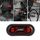 Spia luminosa per casco da moto Fanale posteriore impermeabile ricaricabile USB, specifica: 4 perline Spia luminosa per casco da moto Fanale posteriore impermeabile ricaricabile USB, specifica: 4 perline