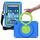 Custodia per tablet antiurto per Amazon Kindle Fire HD7 2022 EVA + PC con telaio impermeabile (blu) Custodia per tablet antiurto per Amazon Kindle Fire HD7 2022 EVA + PC con telaio impermeabile (blu)