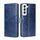 Per Samsung Galaxy S23 5G Custodia per cellulare orizzontale in pelle con cuciture geometriche (blu) Per Samsung Galaxy S23 5G Custodia per cellulare orizzontale in pelle con cuciture geometriche (blu)