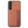 Per Samsung Galaxy S23 5G Custodia per cellulare magnetica in fibra di carbonio (marrone) Per Samsung Galaxy S23 5G Custodia per cellulare magnetica in fibra di carbonio (marrone)