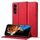 Per Samsung Galaxy S23 5G LC.IMEEKE Custodia per telefono in pelle opaca ultra sottile con forte magnetismo (rosso) Per Samsung Galaxy S23 5G LC.IMEEKE Custodia per telefono in pelle opaca ultra sottile con forte magnetismo (rosso)