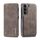 Per Samsung Galaxy S23 5G LC.IMEEKE Hon Ancient Series Custodia per cellulare in pelle (caffè)