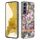 Per Samsung Galaxy S23 5G Custodia per telefono in TPU con fiori e piante serie IMD con supporto ad anello (peonia viola) Per Samsung Galaxy S23 5G Custodia per telefono in TPU con fiori e piante serie IMD con supporto ad anello (peonia viola)