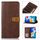 Per Samsung Galaxy S23 5G Custodia per telefono in pelle con trama di vitello con filo cucito (caffè) Per Samsung Galaxy S23 5G Custodia per telefono in pelle con trama di vitello con filo cucito (caffè)