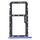 Per ZTE Blade A52 Vassoio scheda SIM + Vassoio scheda SIM / Vassoio scheda micro SD (blu)