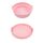 Teglia da forno in silicone resistente alle alte temperature con tappetino per griglia per friggitrice ad aria, specificazione: rosa rotondo Teglia da forno in silicone resistente alle alte temperature con tappetino per griglia per friggitrice ad aria, specificazione: rosa rotondo