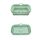 Teglia da forno in silicone resistente alle alte temperature con tappetino per griglia per friggitrice ad aria, specificazione: verde rettangolare Teglia da forno in silicone resistente alle alte temperature con tappetino per griglia per friggitrice ad aria, specificazione: verde rettangolare