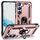 Per Samsung Galaxy S23 5G TPU antiurto + custodia per PC (oro rosa)
