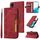 Per Samsung Galaxy S23 5G BETOPNICE Custodia per telefono in pelle con fibbia a doppio lato (rossa) Per Samsung Galaxy S23 5G BETOPNICE Custodia per telefono in pelle con fibbia a doppio lato (rossa)