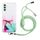 Per Samsung Galaxy S23 + 5G Custodia per telefono antiurto in TPU con motivo marmo cavo con cordino per tracolla (verde) Per Samsung Galaxy S23 + 5G Custodia per telefono antiurto in TPU con motivo marmo cavo con cordino per tracolla (verde)