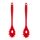 2 pentole in silicone antiaderenti resistenti alle alte temperature, stile: spaghetti artiglio (rosso) 2 pentole in silicone antiaderenti resistenti alle alte temperature, stile: spaghetti artiglio (rosso)