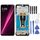 Schermo LCD per T-Mobile Revvl 6 Digitizer Assemblaggio completo con cornice (nero)