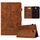 Per Samsung Galaxy Tab A 10.1 2016 T580 Custodia per tablet in pelle goffrata con torre (marrone) Per Samsung Galaxy Tab A 10.1 2016 T580 Custodia per tablet in pelle goffrata con torre (marrone)
