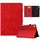 Per Lenovo Tab M10 Plus 3a generazione Custodia per tablet in pelle goffrata con torre (rosso) Per Lenovo Tab M10 Plus 3a generazione Custodia per tablet in pelle goffrata con torre (rosso)