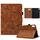 Custodia Smart Tablet in pelle goffrata per Lenovo Tab P11 Tower (marrone) Custodia Smart Tablet in pelle goffrata per Lenovo Tab P11 Tower (marrone)