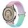 Cinturino universale da 20 mm in tessuto sfumato di colore (rosa verde blu) Cinturino universale da 20 mm in tessuto sfumato di colore (rosa verde blu)
