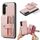 Per Samsung Galaxy S23 5G JEEHOOD Custodia per telefono in pelle magnetica antifurto RFID (rosa) Per Samsung Galaxy S23 5G JEEHOOD Custodia per telefono in pelle magnetica antifurto RFID (rosa)