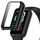 Per Amazfit Band 7 PC + custodia protettiva integrata in vetro temperato (nero) Per Amazfit Band 7 PC + custodia protettiva integrata in vetro temperato (nero)