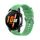 Per Huawei Watch Buds / Watch 3 Pro Nuovo cinturino per orologio con fibbia in silicone argento da 22 mm (verde menta)