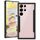 Per Samsung Galaxy S23 + 5G Defender Metal Clear PC Custodia morbida in TPU per telefono (nero) Per Samsung Galaxy S23 + 5G Defender Metal Clear PC Custodia morbida in TPU per telefono (nero)