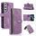 Per Samsung Galaxy S23 + 5G Dream 9-Card Wallet Zipper Bag Custodia in pelle per telefono (viola) Per Samsung Galaxy S23 + 5G Dream 9-Card Wallet Zipper Bag Custodia in pelle per telefono (viola)