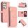 Per Samsung Galaxy S21 Ultra 5G Dream 9-Card Wallet Zipper Bag Custodia in pelle per telefono (rosa) Per Samsung Galaxy S21 Ultra 5G Dream 9-Card Wallet Zipper Bag Custodia in pelle per telefono (rosa)