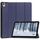 Per Nokia T21 Custer Custodia per tablet in pelle con supporto a 3 pieghe in puro colore (blu scuro) Per Nokia T21 Custer Custodia per tablet in pelle con supporto a 3 pieghe in puro colore (blu scuro)