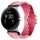 Per cinturino per orologio intrecciato in nylon con fibbia per orologio Google Pixel (rosso fragola) Per cinturino per orologio intrecciato in nylon con fibbia per orologio Google Pixel (rosso fragola)