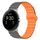 Per cinturino in silicone magnetico con fibbia inversa per orologio Google Pixel (grigio arancione) Per cinturino in silicone magnetico con fibbia inversa per orologio Google Pixel (grigio arancione)