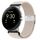 Per Google Pixel Watch cinturino in nylon con fibbia in metallo (colore Starlight) Per Google Pixel Watch cinturino in nylon con fibbia in metallo (colore Starlight)
