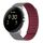 Per Google Pixel Watch Cinturino magnetico in silicone a due sezioni (grigio vino rosso) Per Google Pixel Watch Cinturino magnetico in silicone a due sezioni (grigio vino rosso)
