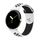 Per Google Pixel Watch Cinturino in silicone con fibbia inversa bicolore (bianco nero) Per Google Pixel Watch Cinturino in silicone con fibbia inversa bicolore (bianco nero)