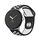 Per Google Pixel Watch Cinturino in silicone con fibbia inversa bicolore (nero bianco) Per Google Pixel Watch Cinturino in silicone con fibbia inversa bicolore (nero bianco)