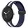 Per Google Pixel Watch Cinturino in silicone con fibbia pieghevole bicolore (blu bianco) Per Google Pixel Watch Cinturino in silicone con fibbia pieghevole bicolore (blu bianco)