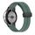 Per Google Pixel Watch Cinturino in silicone con fibbia pieghevole in tinta unita (verde pino nero) Per Google Pixel Watch Cinturino in silicone con fibbia pieghevole in tinta unita (verde pino nero)