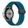 Per Google Pixel Watch Cinturino in silicone con fibbia pieghevole in tinta unita (Black Rock Blue) Per Google Pixel Watch Cinturino in silicone con fibbia pieghevole in tinta unita (Black Rock Blue)