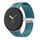 Per Google Pixel Watch Cinturino in silicone con fibbia pieghevole in tinta unita (verde pino argentato) Per Google Pixel Watch Cinturino in silicone con fibbia pieghevole in tinta unita (verde pino argentato)