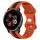 Per cinturino in silicone bicolore con fibbia a farfalla da 20 mm Garmin Venu 2 Plus (arancione + nero) Per cinturino in silicone bicolore con fibbia a farfalla da 20 mm Garmin Venu 2 Plus (arancione + nero)