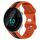 Per cinturino in silicone bicolore con fibbia a farfalla da 20 mm Garmin Forerunner 55 (arancione + nero) Per cinturino in silicone bicolore con fibbia a farfalla da 20 mm Garmin Forerunner 55 (arancione + nero)