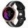 Per cinturino in silicone bicolore con fibbia a farfalla da 20 mm Garmin Venu (nero + grigio) Per cinturino in silicone bicolore con fibbia a farfalla da 20 mm Garmin Venu (nero + grigio)